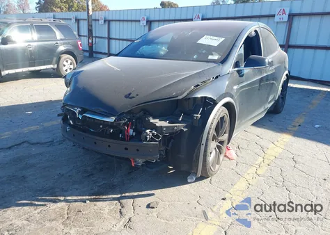 2020 Tesla Model X Performance Dual Motor All-Wheel Drive из США, поврежденный, VIN 5YJXCDE41LF262298